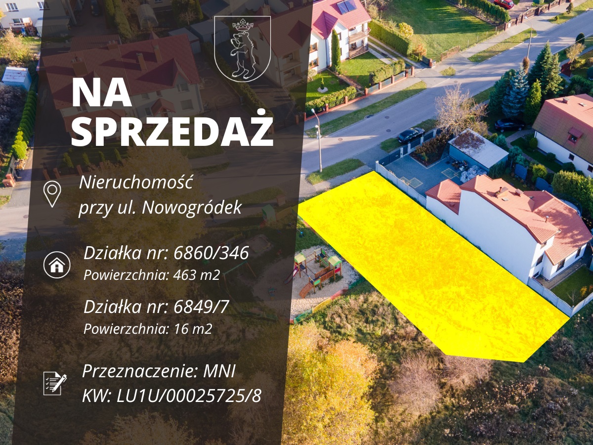 Nieruchomość położona przy ul. Nowogródek