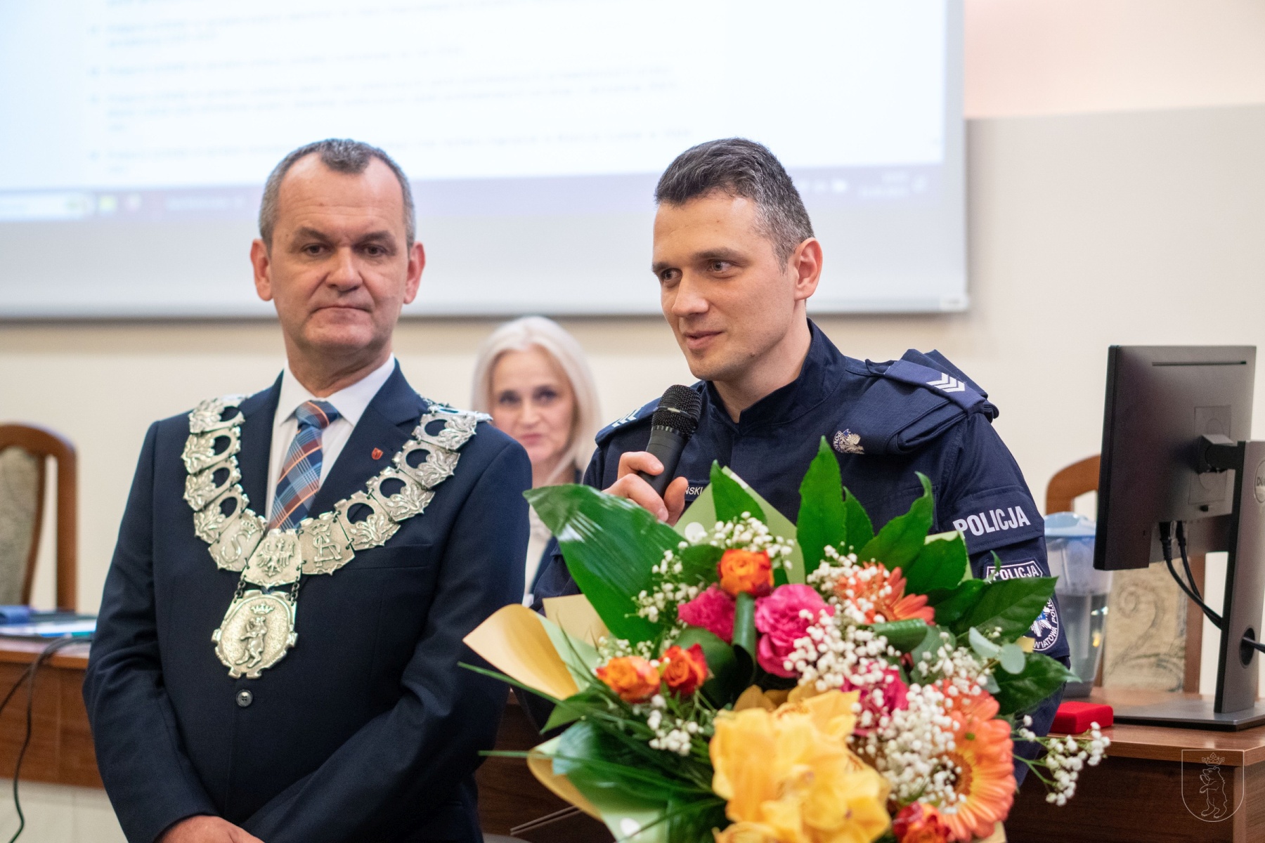 Policjant z tytułem Profilaktyka Roku